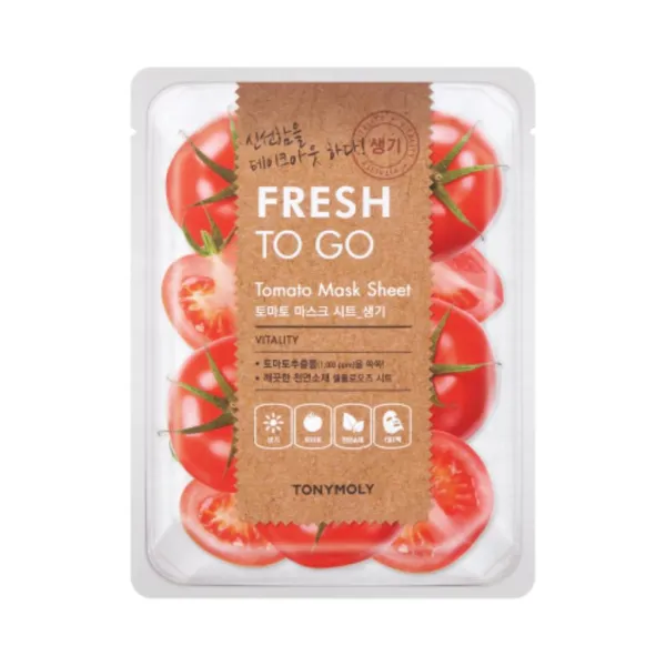 Tonymoly Fresh To Go Tomato Mask Sheet - 25g